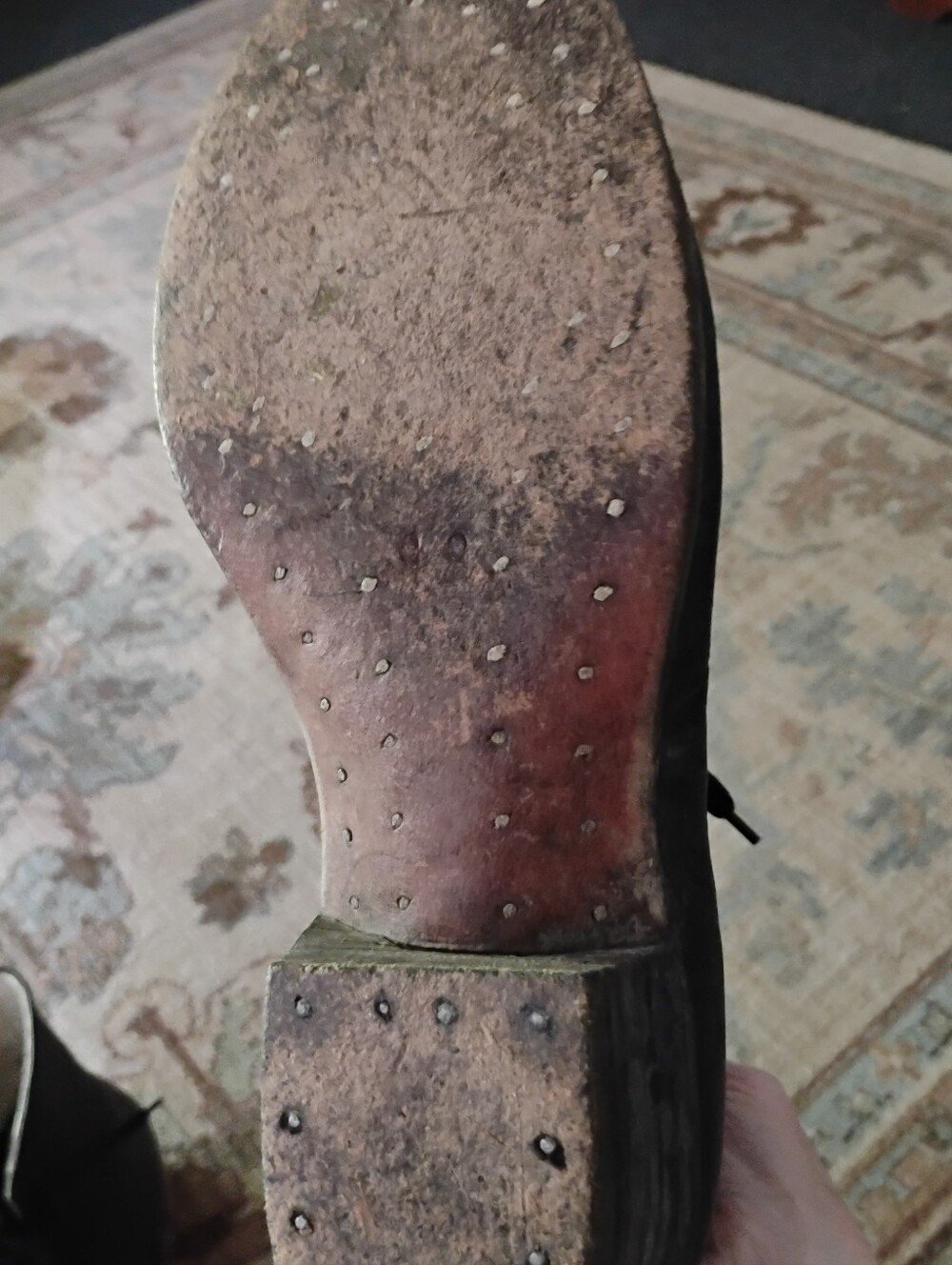 Victorian Women's Black Lace-Up Ankle Boots - Picture 3 of 3